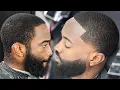 HE PAID 300 FOR THIS PERFECT HAIRCUT LOW BALD TAPER FADED BEARD HAIRCUT TUTORIAL