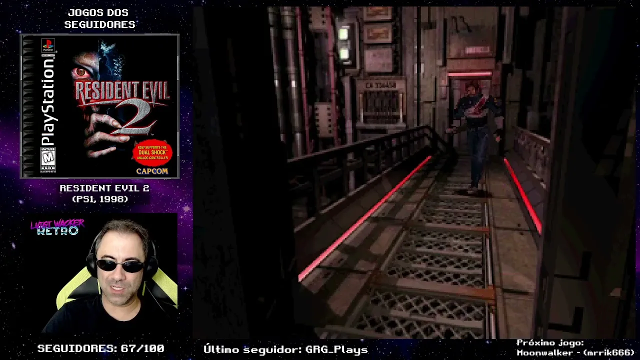 Resident Evil 2 (PS1) - Fazendo Final Leon A (Jogos dos Seguidores)