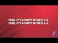Miley Cyrus - Party In The U.S.A (Lyrics)