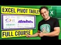 Master Excel Pivot Tables Excel Slicers and Interactive Excel Dashboards - FULL COURSE