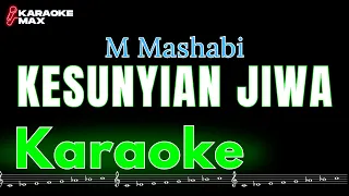 karaoke kesunyian jiwa m mashabi nada pria 