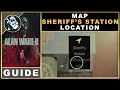 Alan Wake 2 Sheriff Station Map Location