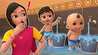 Save Water | पानी बचाओ💧| Best Hindi Nursery Rhymes - Zappy Toons