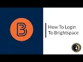 How to Login to Brightspace