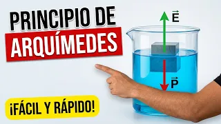 ✅​Principio de ARQUÍMEDES Física [𝙙𝙚 0 𝙖 𝙀𝙭𝙥𝙚𝙧𝙩𝙤 🤯👌🏻]