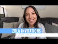 Zola Wedding Invitation Paper Types