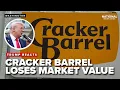 Cracker Barrel loses nearly 100 million in market value after logo backlash