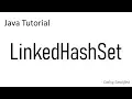 LinkedHashSet in Java How to implement LinkedHashSet