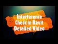Interference check in Revit Detailed BIM Guru