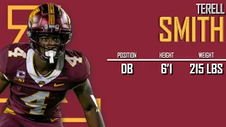 Terell Smith Minnesota Golden Gophers Defensive Back