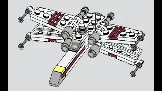 LEGO Instructions | Star Wars | 912304 | X-wing | Magazine Gift