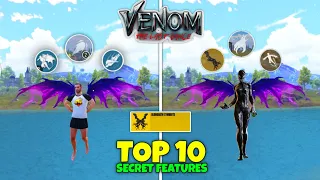 OMG🥵! Don't Miss This VENOM Mode Secret Features In BGMI 🔥| VENOM Mode Tips And Tricks | BGMI VENOM