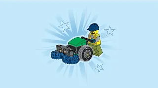 LEGO 951311 Instructions | City | Roadworker with Sweeper | Magazine Gift