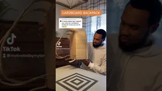 DIY Cardboard Backpack Motivated By Mylan TikTok