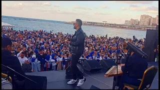 لو ناوي يرجع يا اهلا تامر عاشور حفلة اسكندريه على البحر جمهور اسكندرية مولعها 