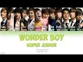 Download Lagu Super Junior (슈퍼주니어) – Wonder Boy (Color Coded Lyrics) [Han/Rom/Eng]