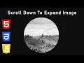 Clip Path Animation on scroll with HTML CSS JavaScript Animate ClipPath