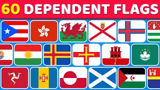 Guess the Flag 60 Autonomous Dependent Territories Quiz Challenge