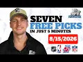 MLB Picks Predictions For Today Saturday 26 FREE MLB Picks Best Bets and Predictions