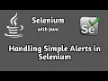 How to Handle Simple Alerts in Selenium Selenium Beginner Tutorial