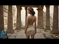 Lagu 4K AI Art Lookbook Video of AI Girl ｜ Greek Goddess Radiates Beauty in Ancient Hindu Temple Ruins