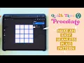 Quick and Easy Way to Make Seamless Plaid Patterns in Procreate