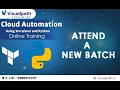 Cloud Automation Using Terraform And Python Online Training Recorded Demo Session By Visualpath