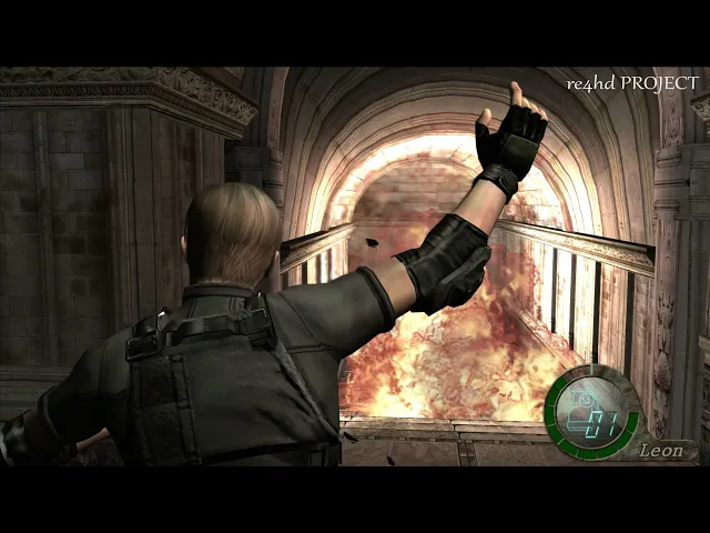 resident evil 4 HD project - Some Menus and flame grenades!