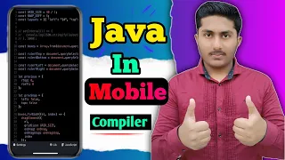 How to Run Java Program In Mobile How to do Java Coding In Android Phone