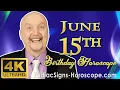 June 15 Zodiac Horoscope and Birt ay Personality June 15th Birt ay Personality Career Horoscope