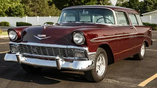 1956 Chevrolet Nomad Station Wagon Restomod 350ci V8 Walk-around
