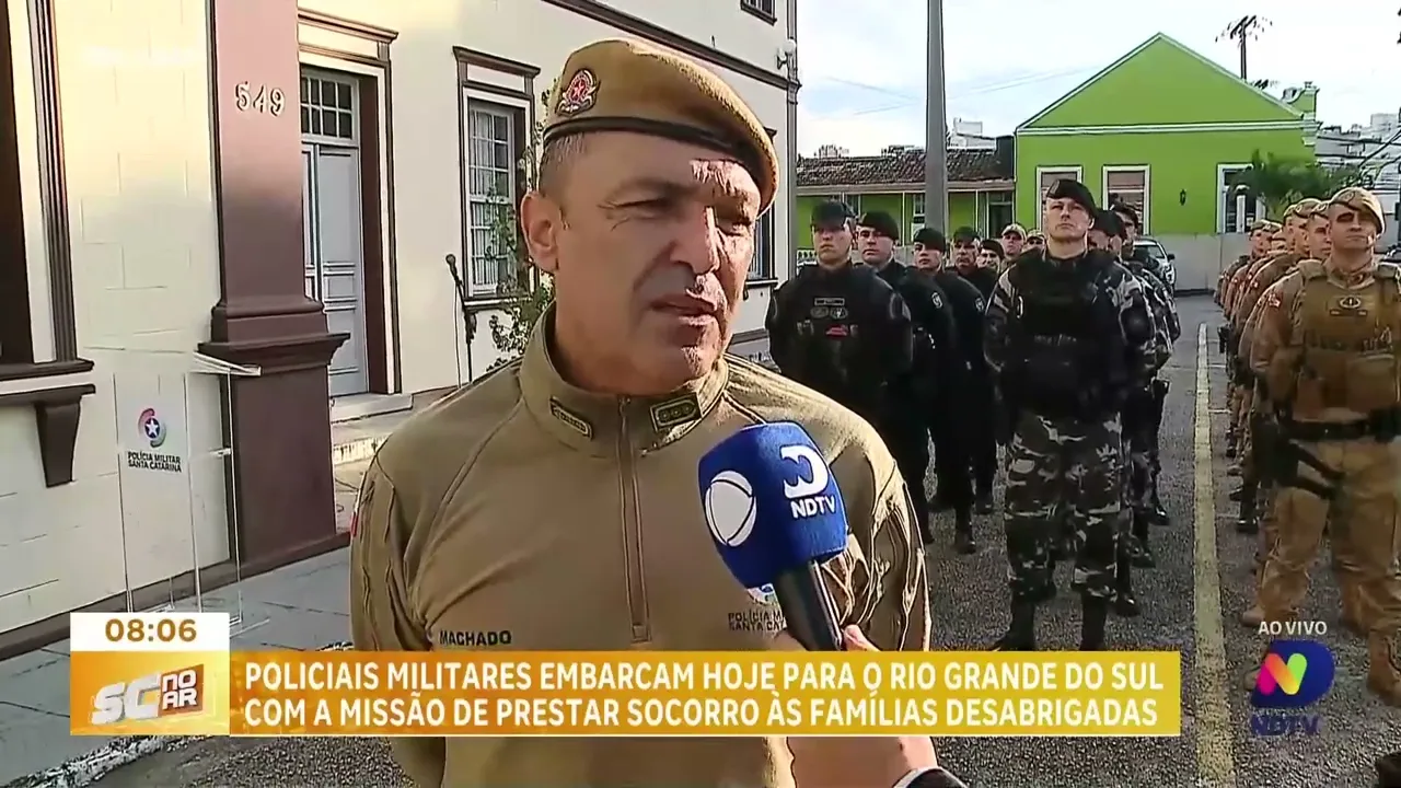 Policiais Militares da capital partem nesta quarta-feira em missão humanitária para o RS