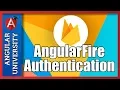 Angular Authentication with AngularFire Firebase UI