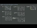 61 Upper and lower triangular matrices