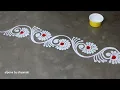 very simple alpona design special alpona design for all festivals kolam design
