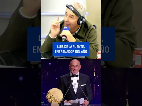 Luis de la Fuente gana el premio a entrenador del año 2026