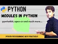 How to install modules in python Modules in python Python programming