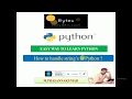 11 Python Tutorial in Tamil How to Handle strings in Python