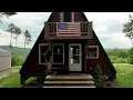 New England Best Airbnb A Frame Cabin - Waterfront