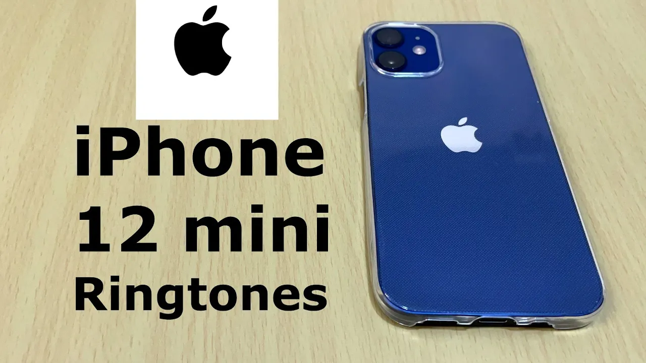 Apple iPhone 12 mini RINGTONES and ALERT TONES