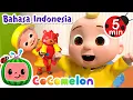 Lagu Ya Ya Pakaian Untuk Hujan ☔ Yes Yes Dress for the Rain | CoComelon Bahasa Indonesia - Lagu Anak Anak