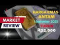 Download Lagu Harga Emas Antam Hari ini Senin 1 September 2025, Turun Rp2.000