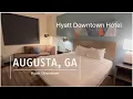 Augusta GA Hyatt Downtown Hotel Room - Breakfast Always included and Microwave