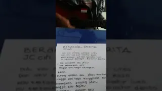 berakhir derita jc cin