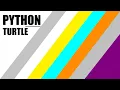Python Turtle - Automatically Change Turtle Graphics Window Color Changing Color By