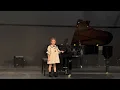 6 years old Maya won First Place with “Prelude in C Minor” BWV 999 by J.S Bach
