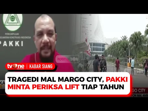 Soal Insiden Lift Jatuh, Ketum Pakki Sebut Pemeriksaan Lift Perlu Dilakukan Tiap Tahun