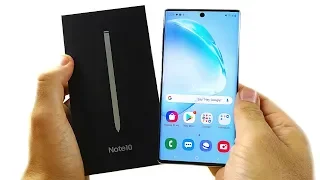 Galaxy Note 10 Unboxing 