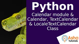 Python Calendar module Calendar TextCalendar and LocaleTextCalendar class