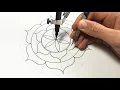 Can t draw mandala petals This ll fix that